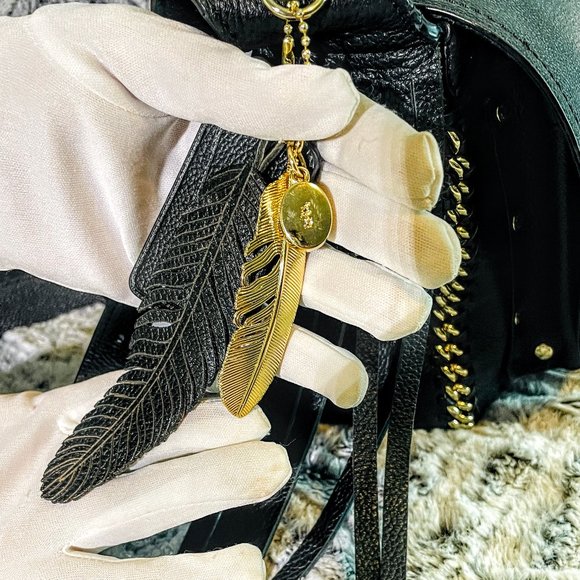 NWT - COACH DAKOTAH FRINGE CROSSBODY IN WHIPLASH LEATHER (F34396) - Picture 5 of 13